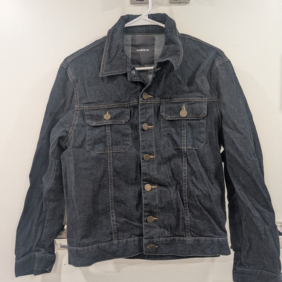 MEXX Denim Jean Jacket - Dark Wash - Small - Picture 1 of 8
